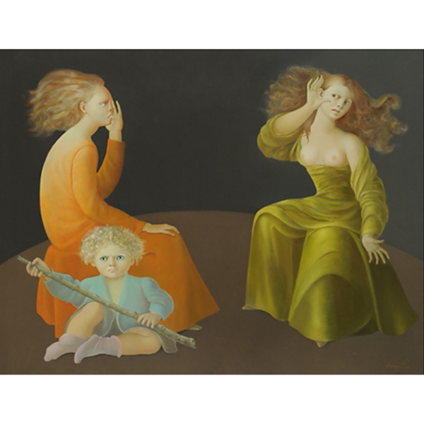 Leonor Fini, La chambre d'echo (XL/C)