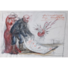 Franciszek Starowieyski, Esquisse pour un tableau réaliste socialiste