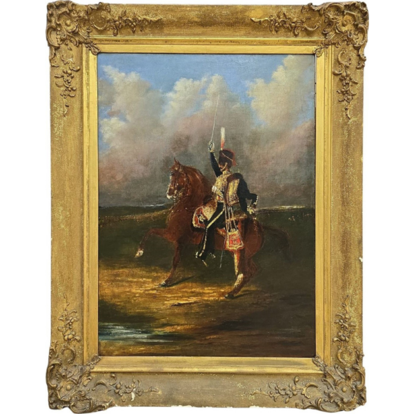 Artist unknown, Hussar