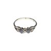 Silver geometric ring (925) - Image 3