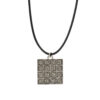 Necklace "Magic Square" by Albrecht Dürer (white bronze) - Image 4