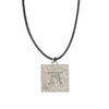 Necklace "Magic Square" by Albrecht Dürer (white bronze) - Image 5