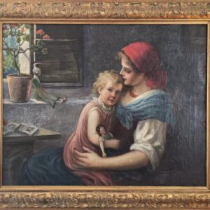 Artysta niezidentyfikowany, Macierzyństwo, 1912