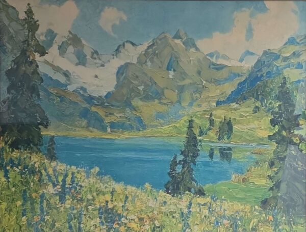 Erich Mercker, Wiosna w górach (z dedykacją marynarzy ORP Burza, 1940) - obrazek 3