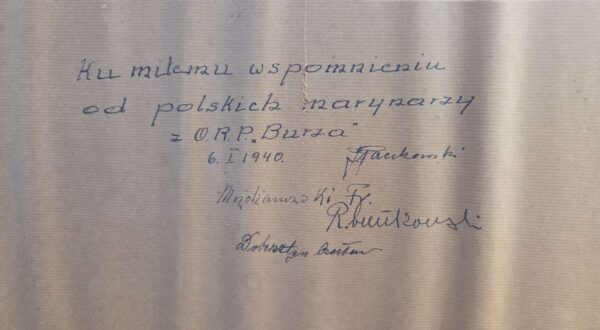 Erich Mercker, Wiosna w górach (z dedykacją marynarzy ORP Burza, 1940) - obrazek 7