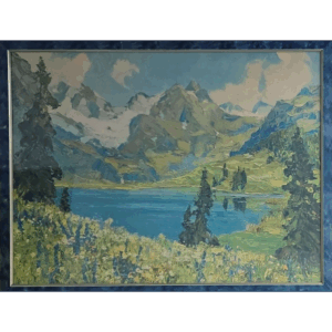 Erich Mercker, Wiosna w górach (z dedykacją marynarzy ORP Burza, 1940)