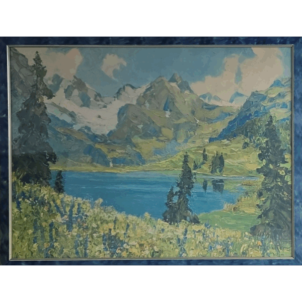 Erich Mercker, Wiosna w górach (z dedykacją marynarzy ORP Burza, 1940)