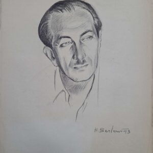 Henryk Berlewi, Portret mężczyzny, 1943