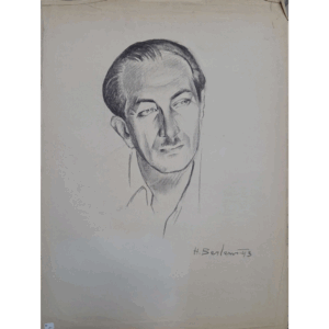 Henryk Berlewi, Portret mężczyzny, 1943