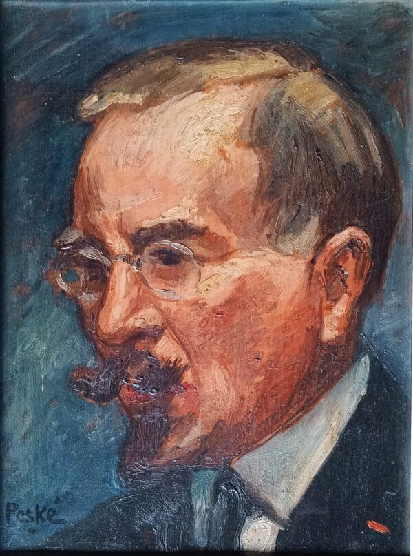 Jan Peszke, Portret mężczyzny - obrazek 3