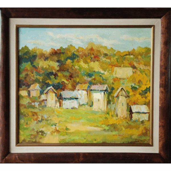 Sławomir Mieleszko, Pejzaż z ulami, 2000