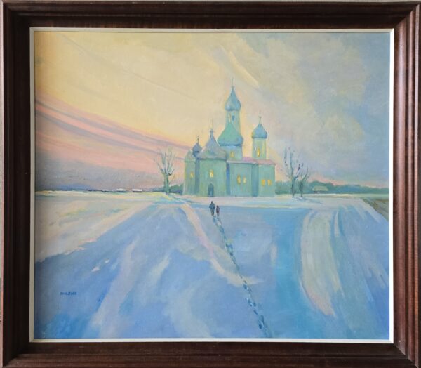 Sławomir Mieleszko, Cerkiew zimą, 2002 - obrazek 2
