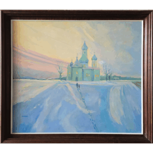 Sławomir Mieleszko, Cerkiew zimą, 2002