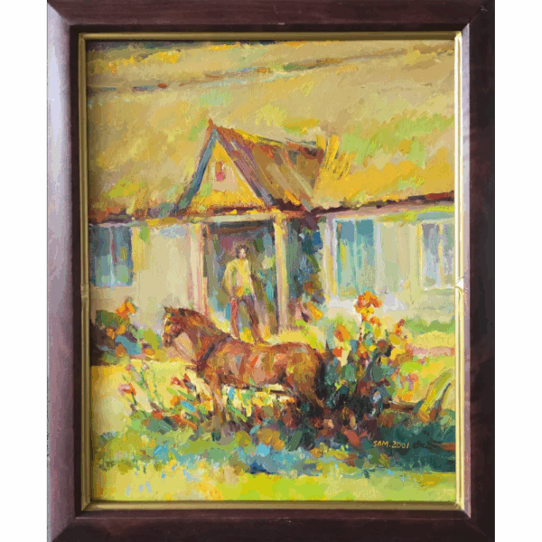 Sławomir Mieleszko, Przed dworem, 2001