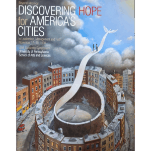 Rafał Olbiński, Discovering Hope for America's Cities, 1998