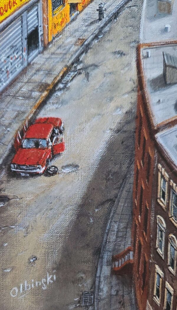 Rafał Olbiński, Discovering Hope for America's Cities, 1998 - obrazek 3