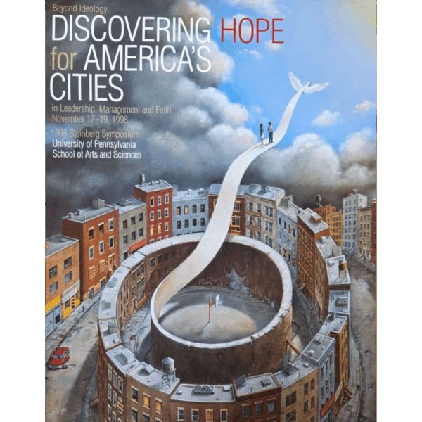 Rafał Olbiński, Discovering Hope for America's Cities, 1998