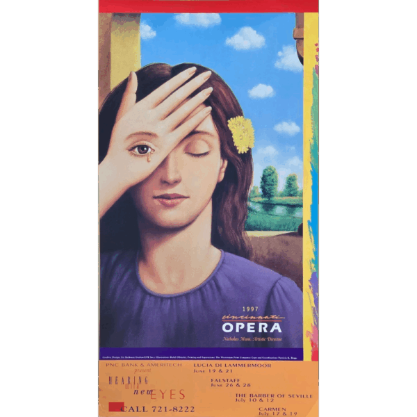 Rafał Olbiński, Hearing with New Eyes, 1997