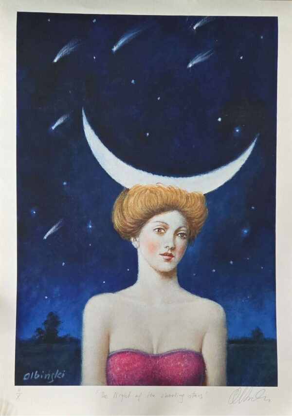 Rafał Olbiński, The Night of the Shooting Stars - obrazek 2