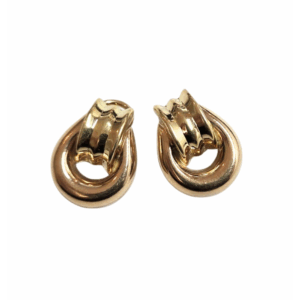 Gold earrings with amethysts (18k) (Kopia) (Kopia) (Kopia)