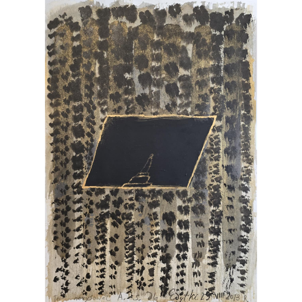 Andrzej Strumiłło, Kompozycja w czerni, 2013