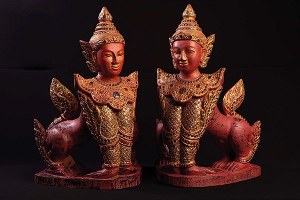 Para mityczna Manussiha Manokthiha Birma ArtKrak