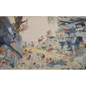 Edward Lutczyn, Prehistoryczne osiedle