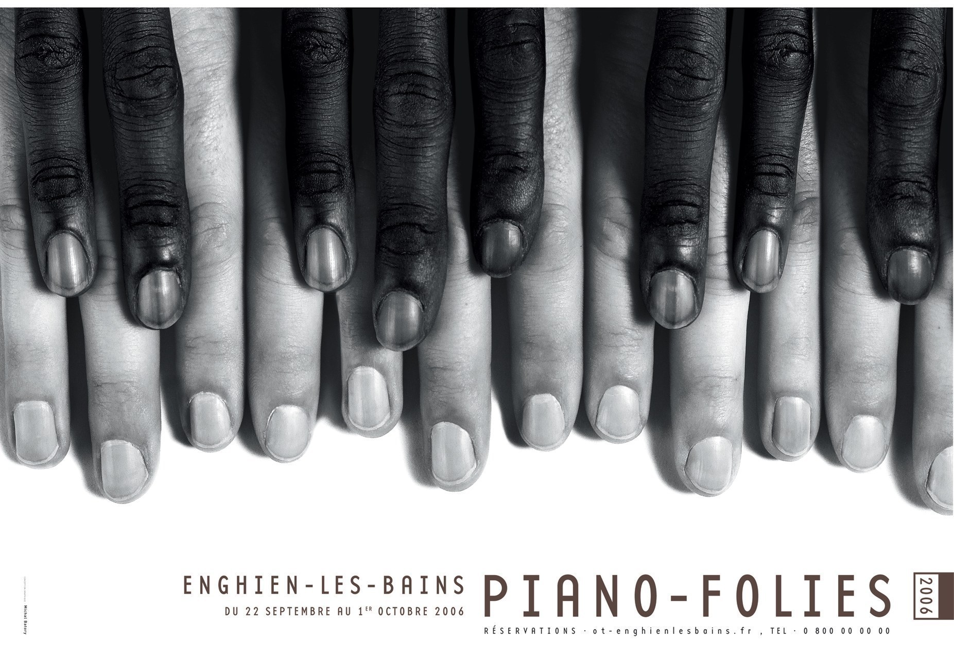 Michal Batory piano folies plakat artkrak