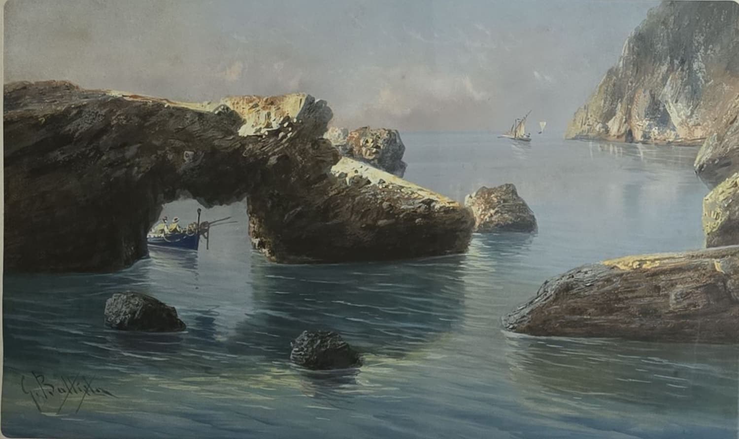 Giovanni Battista Wybrzeże Capri ArtKrak