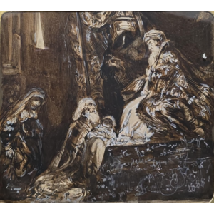 Jan Matejko, Ofiarowanie dzieciątka Jezus w świątyni, 1888