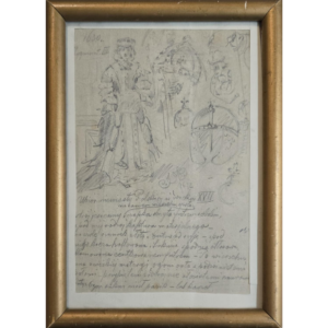 Jan Matejko, Ubiór niewiasty polskiej w wieku XVII